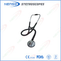 Stéthoscope médical de cardiologie en alliage de zinc médical